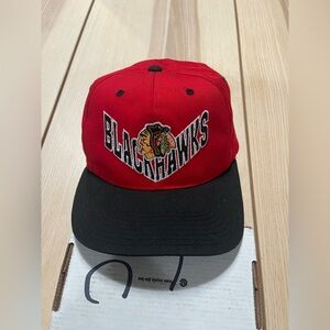 Vintage Annco Chicago Blackhawks Hockey SnapBack Hat‎
